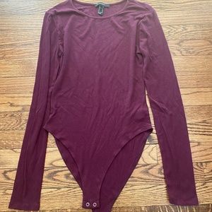 Forever21 ribbed bodysuit